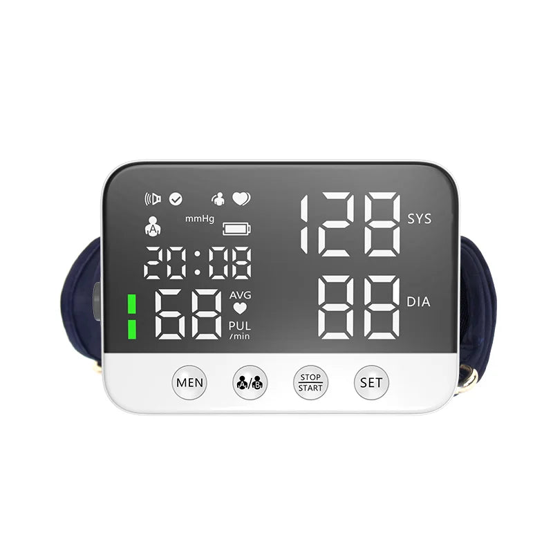Hot sale LED display blood pressure machine automatic digital blood pressure monitors with large cuff BP monitor for home use