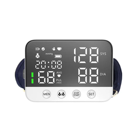 Hot sale LED display blood pressure machine automatic digital blood pressure monitors with large cuff BP monitor for home use